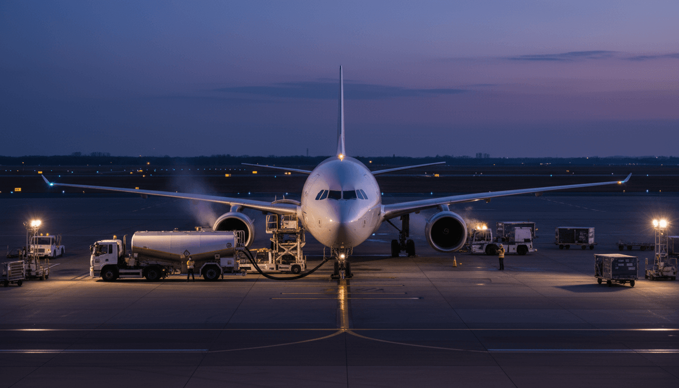 Jet fuel aviation supply operations